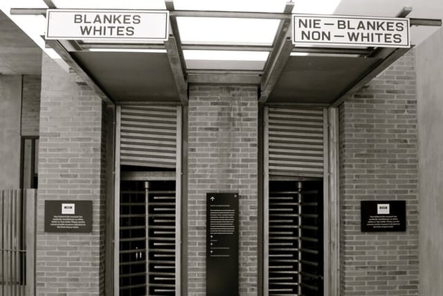 Apartheid Museum Entrance
